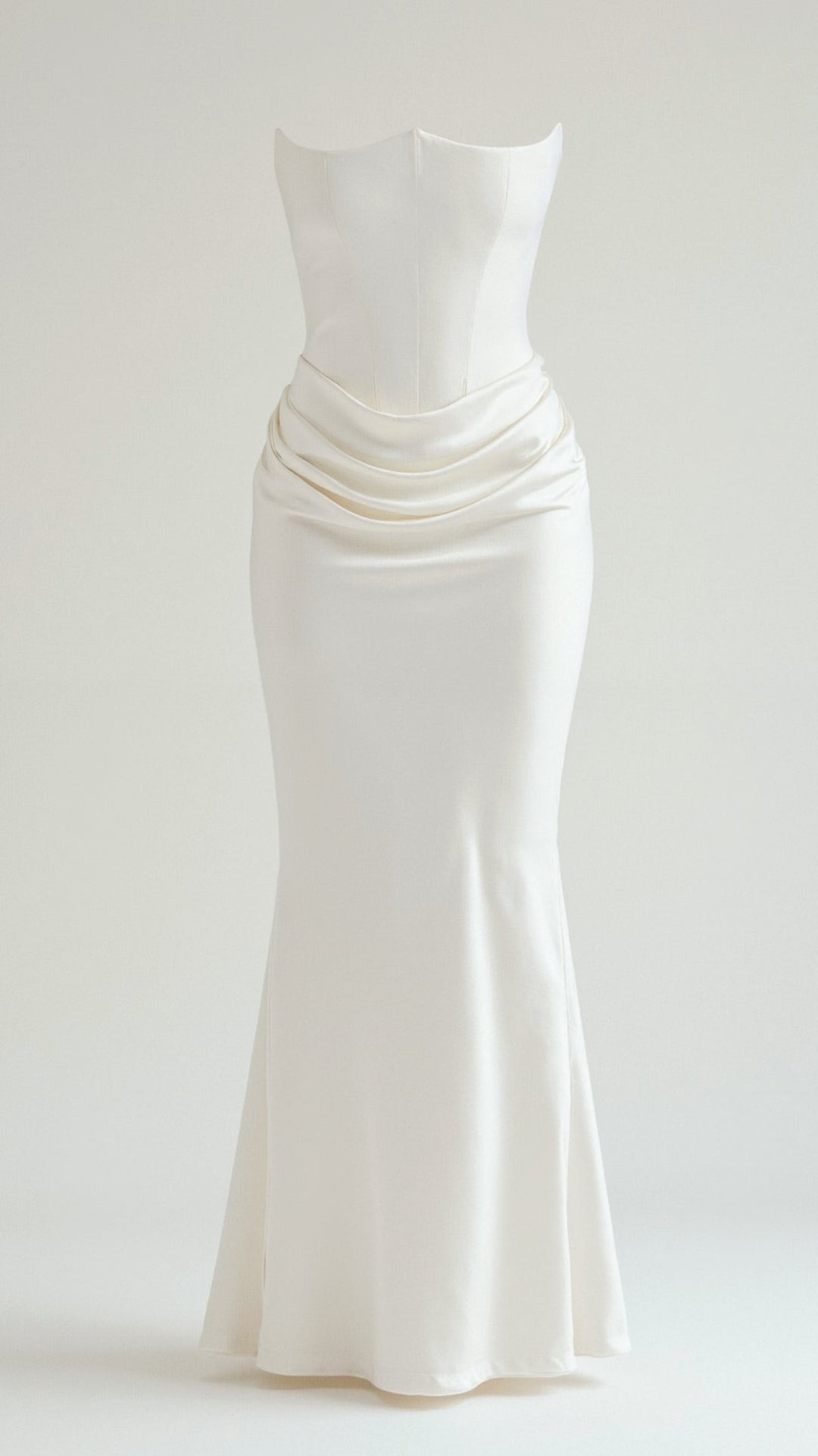 Maria | Damen Säulen Maxi Kleid für Hochzeitsgäste