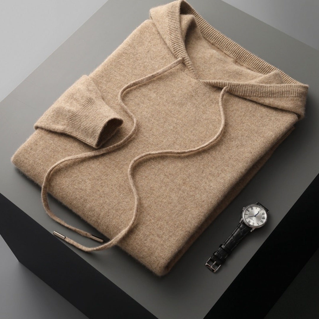 Rainer | Frühlings Kaschmir-Kapuzenpullover