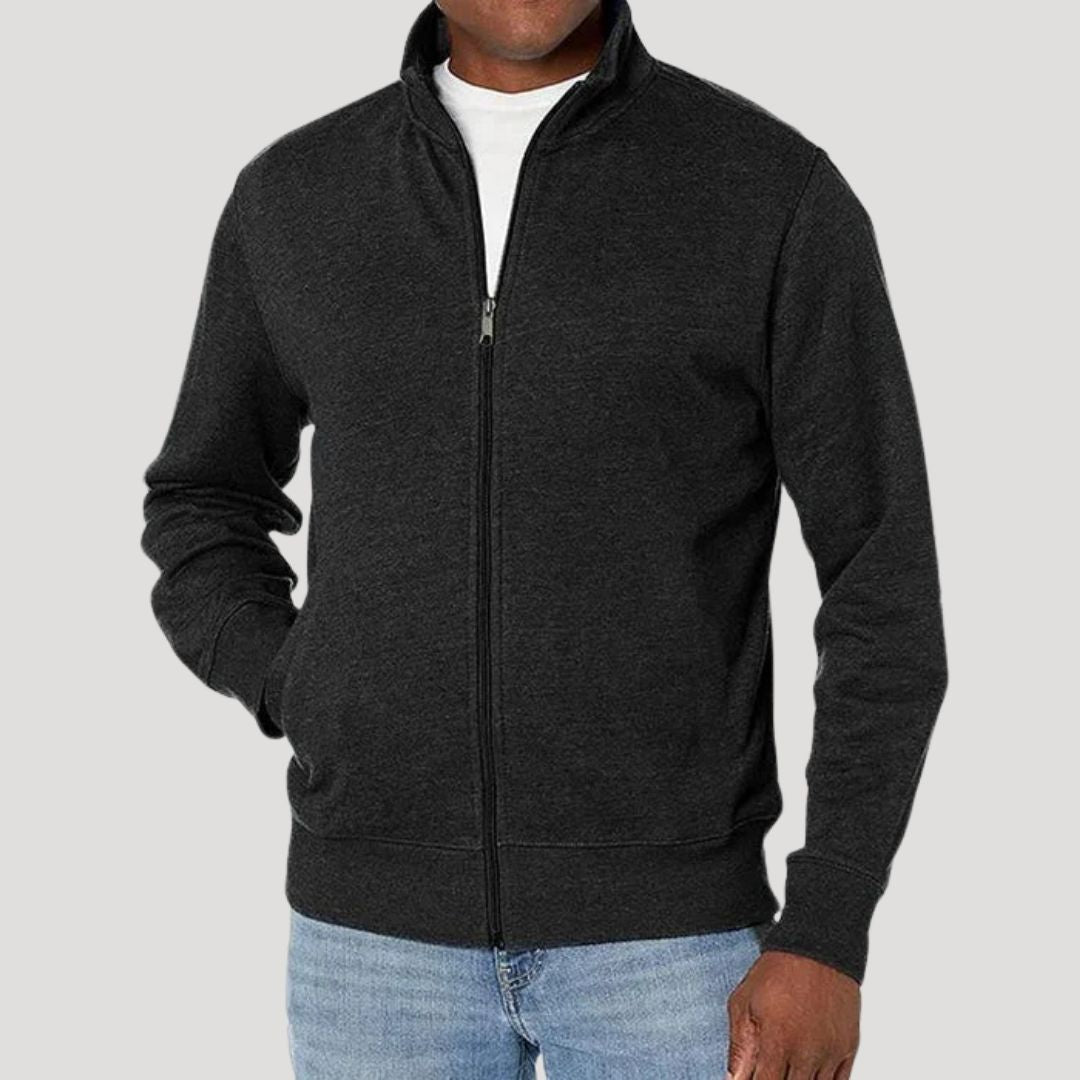 Stefan | Herren Frühlings Freizeitjacke mit Reißverschluss
