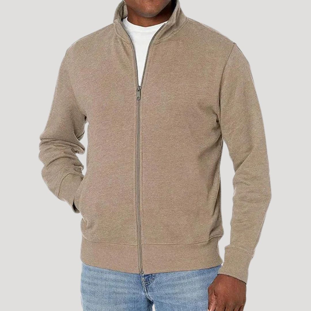 Stefan | Herren Frühlings Freizeitjacke mit Reißverschluss