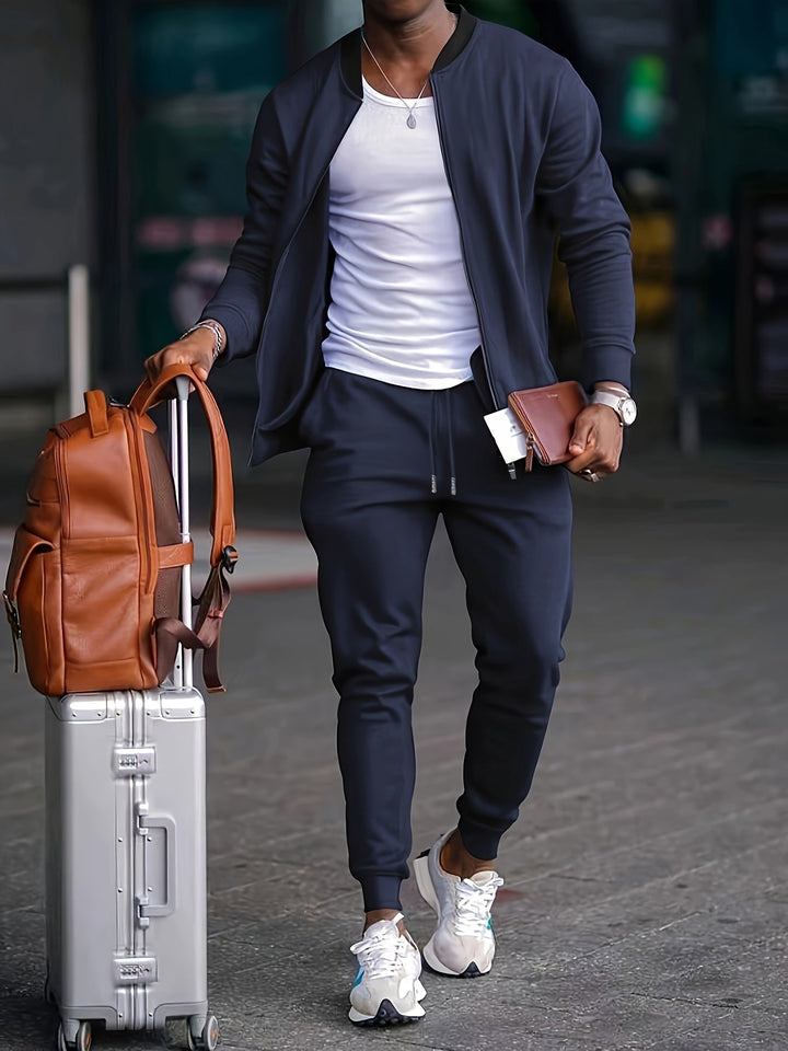 Benjamin | Herren Freizeit-Jogger-Trainingsanzug-Set