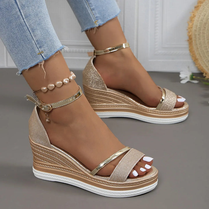 Irina | Damen Sommer Orthopädische Stil Sandalen