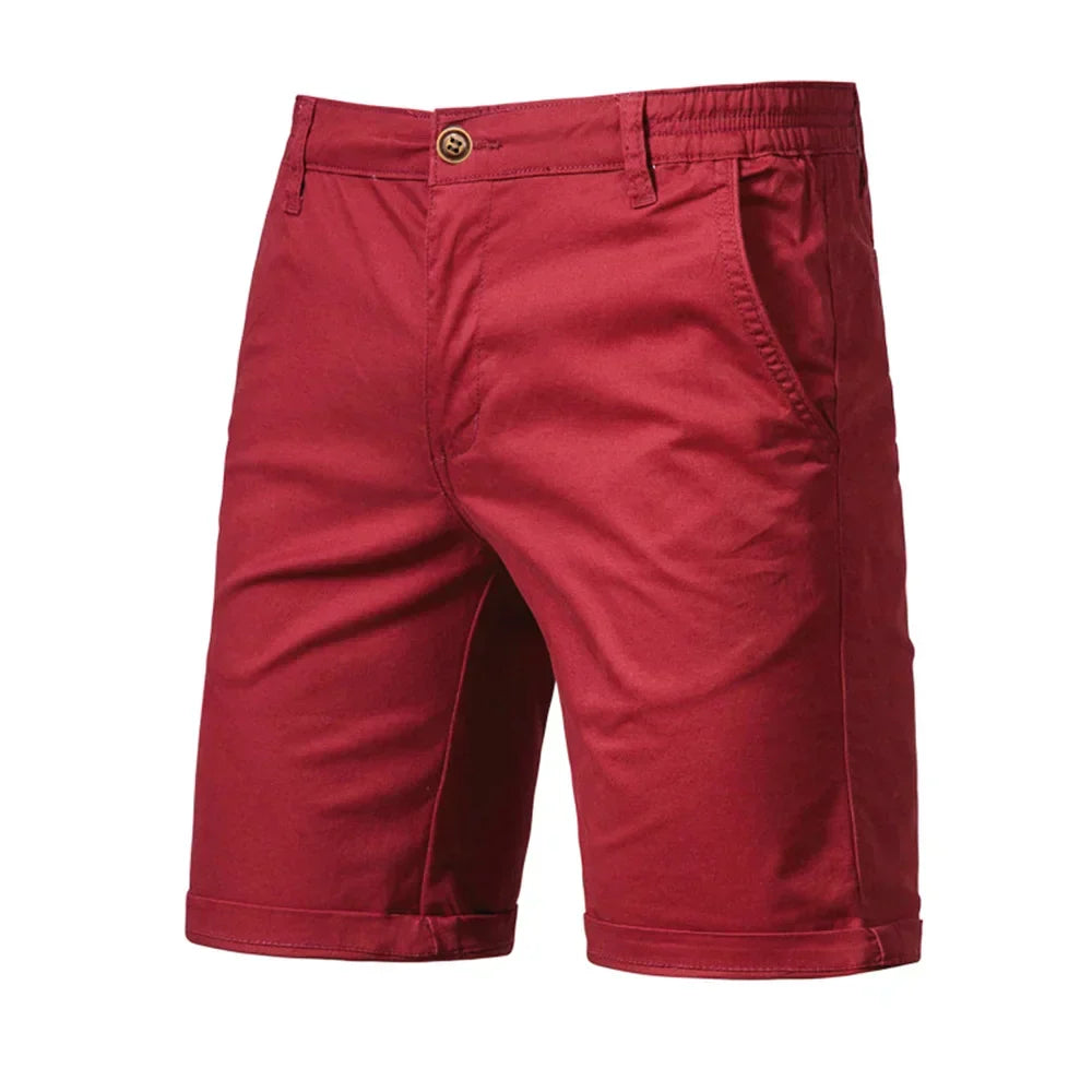 Emil | Herren Freizeit Chino-Shorts mit Knopfleiste