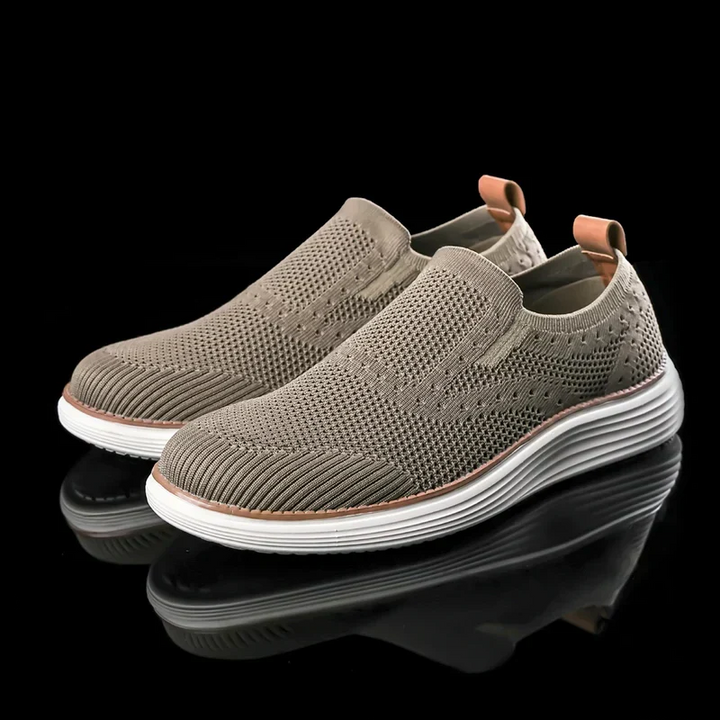 Friedrich | Herren atmungsaktive Slip-On-Schuhe zum Gehen