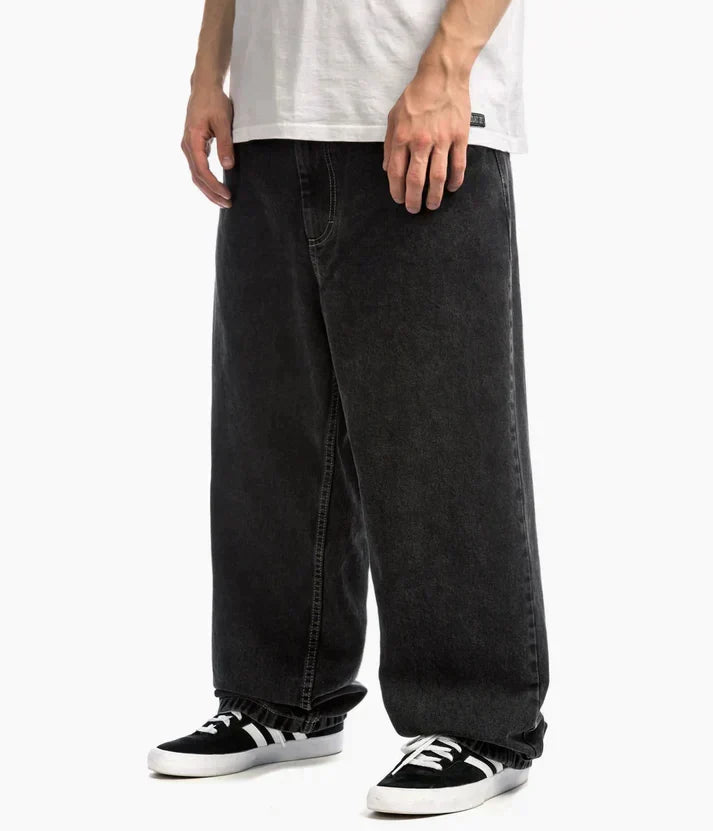 Michael | Herren Frühlings Jeans mit entspannter Passform und weitem Bein