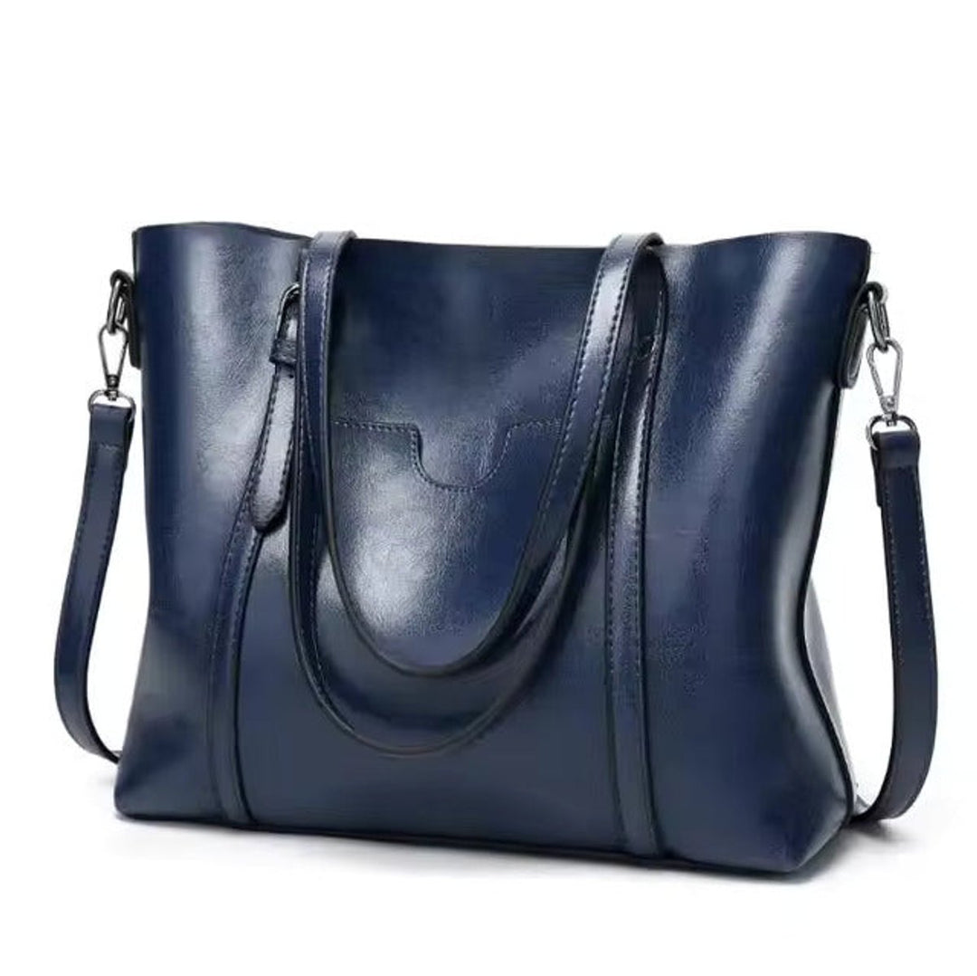 Katharina | Damen Geräumige Kunstleder Schulter Tote Bag Umhängetasche