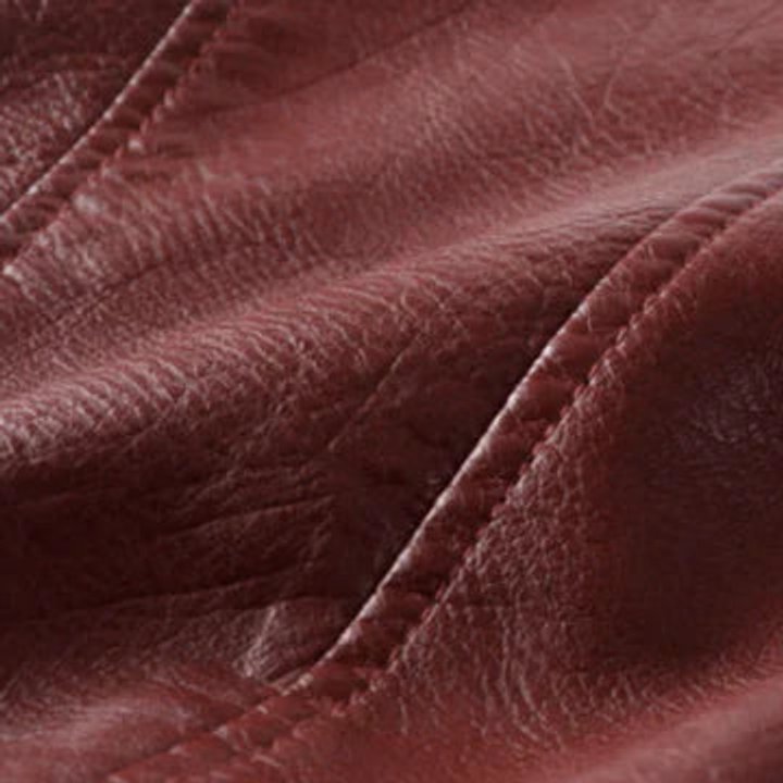 Annika | Damen Kunstleder Bikerjacke Kurzjacke mit Reißverschluss