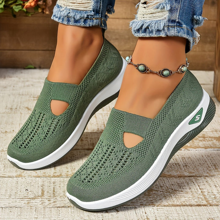 Amelie | Damen Orthopädische Atmungsaktive Slip-On Komfort-Sandalen