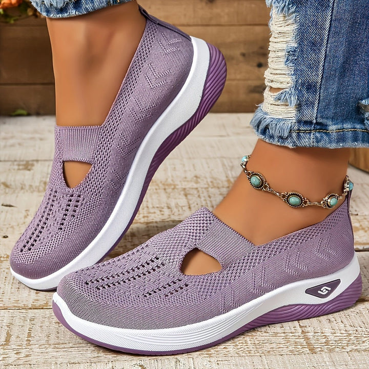 Amelie | Damen Orthopädische Atmungsaktive Slip-On Komfort-Sandalen