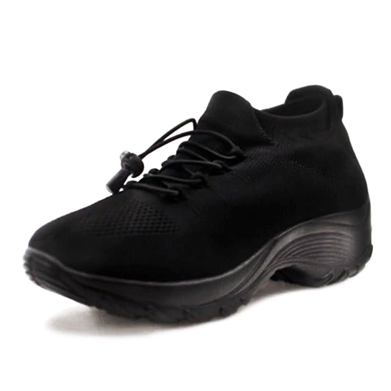 Lena | Damen Orthopädische Gedämpfte Schnürsenkel Plateau-Sneaker