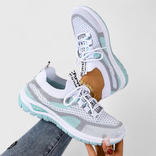 Johanna | Damen Orthopädische Schnürsenkel-Laufschuhe Atmungsaktive Mesh-Sneaker