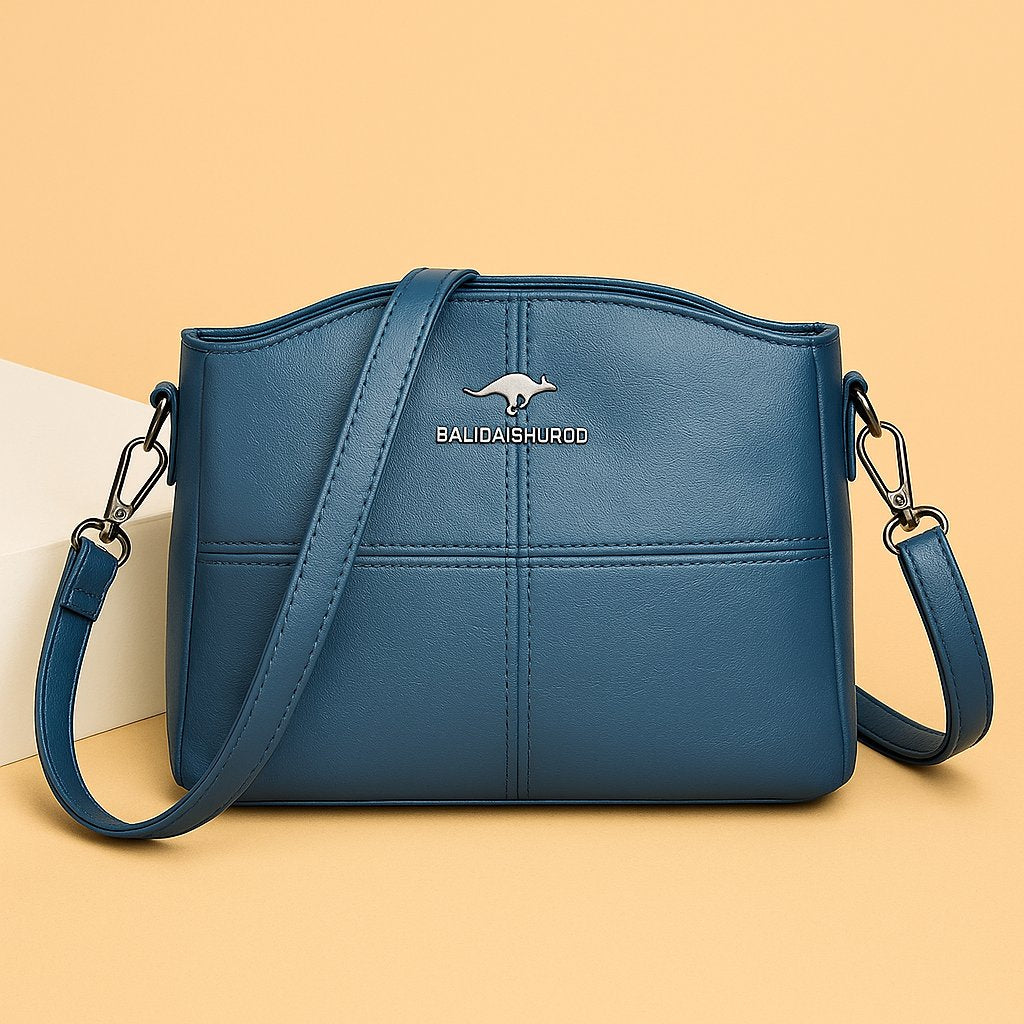 Charlotte | Damen Umhängetasche Kunstleder Crossbody Schultertasche