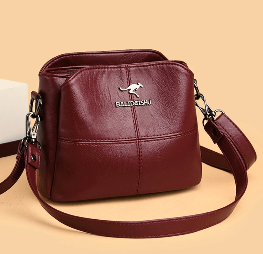 Charlotte | Damen Umhängetasche Kunstleder Crossbody Schultertasche