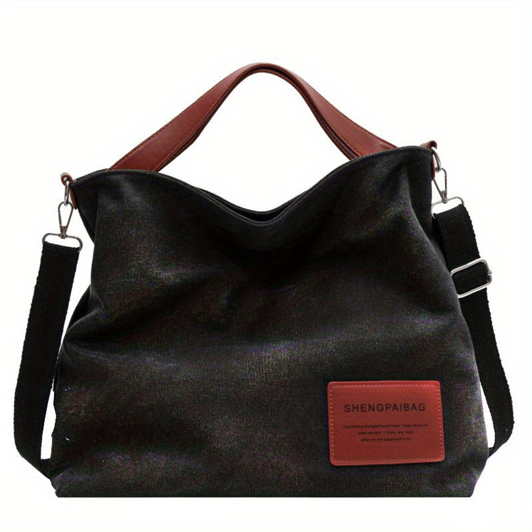 Amelie | Geräumige Canvas Tote Bag mit verstellbarem Schulterriemen
