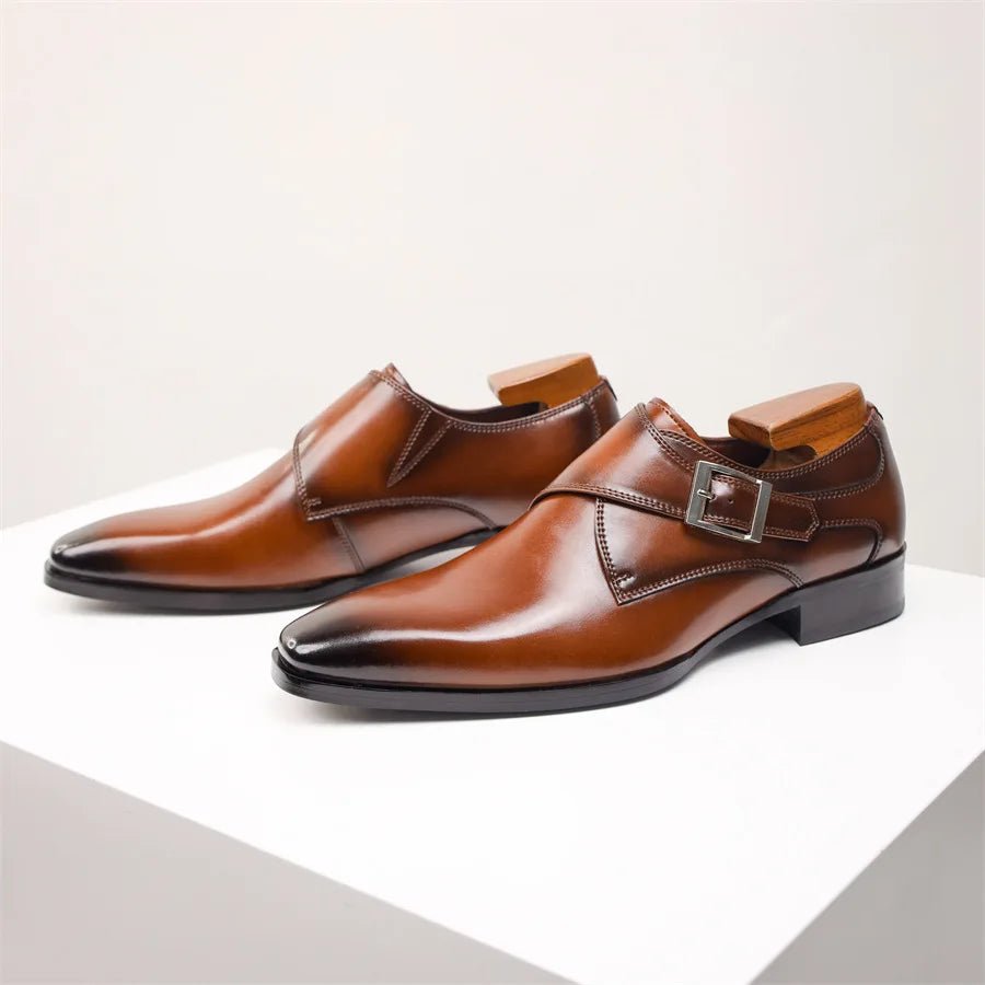 Simon | Herren Monk-Strap Schnalle Eleganter Businessschuh