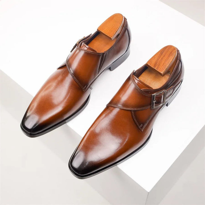 Simon | Herren Monk-Strap Schnalle Eleganter Businessschuh