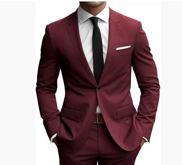Elias | Eleganter Herren Frühjahrs Slim Fit Anzug